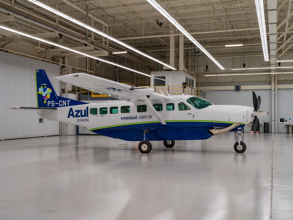 Os Cessna Gran Caravan EX da Conecta foram configurados para transportar até nove clientes