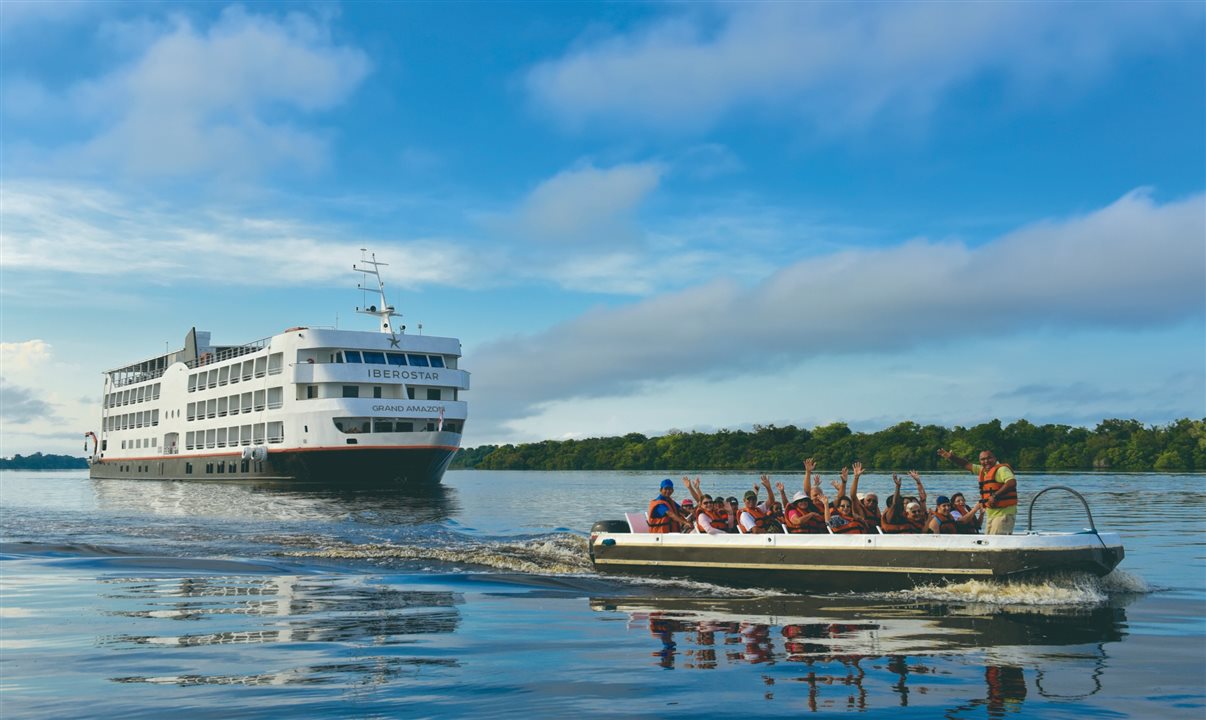 Conheça o Iberostar Heritage Grand Amazon, um navio-hotel exclusivo em um lugar mágico