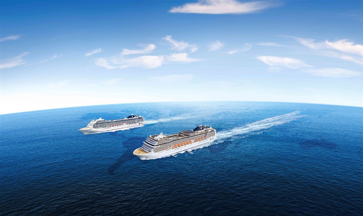 Além do MSC Poesia que já estava programado, o MSC Magnifica será adicionado ao World Cruise 2023