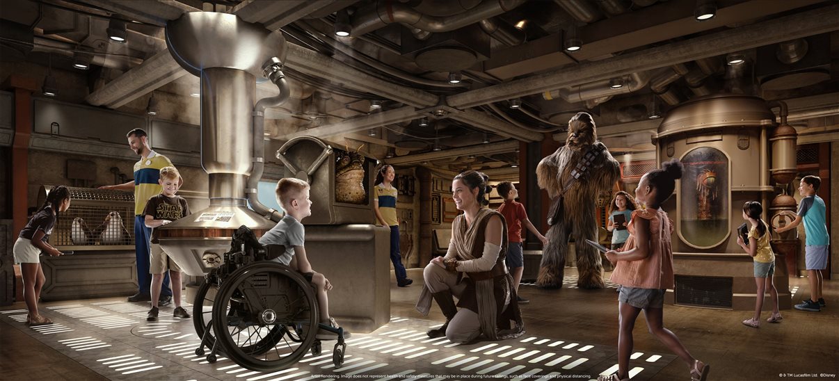 Star Wars: Cargo Bay é novidade do Disney Wish