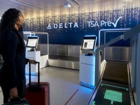A nova experiência da Delta em Atlanta será habilitada por reconhecimento facial