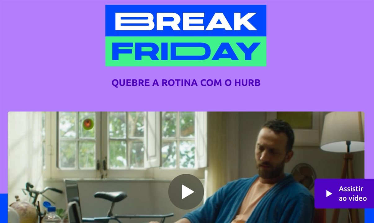 A Break Friday, do Hurb, dura todo o mês de novembro
