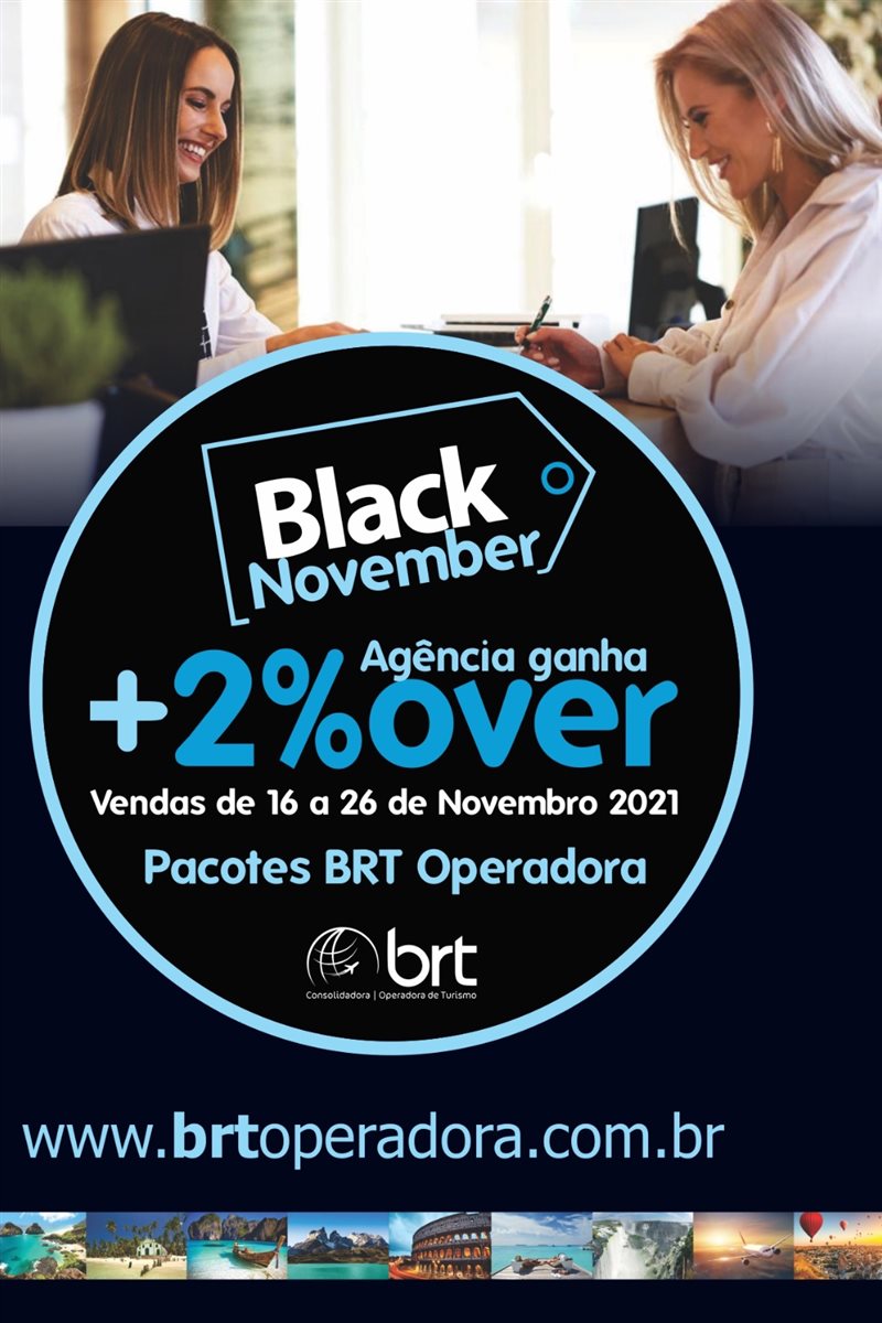 Black November da BRT vai até dia 29 deste mês