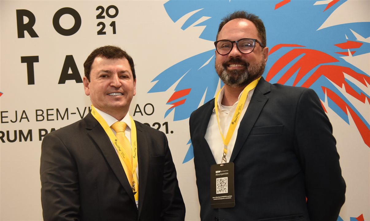 Sidnei Piva, presidente do Grupo Itapemirim, e Adalberto Bogsan, CEO da ITA Transportes Aéreos