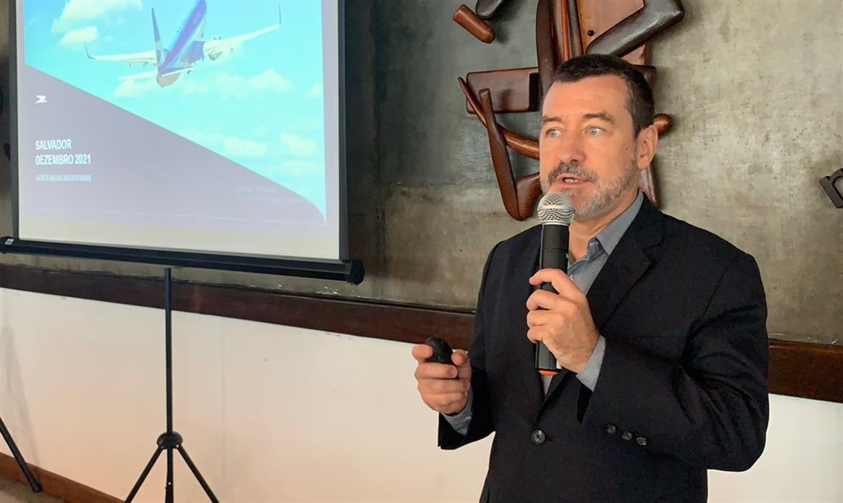 Ivan Cadahia, diretor comercial da Aerolíneas Argentinas no Brasil