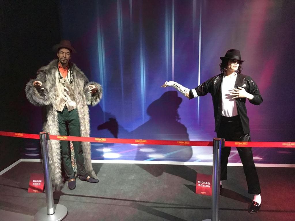 Snoop Dogg e Michael Jackson são alguns dos personagens de cera do Dreamland