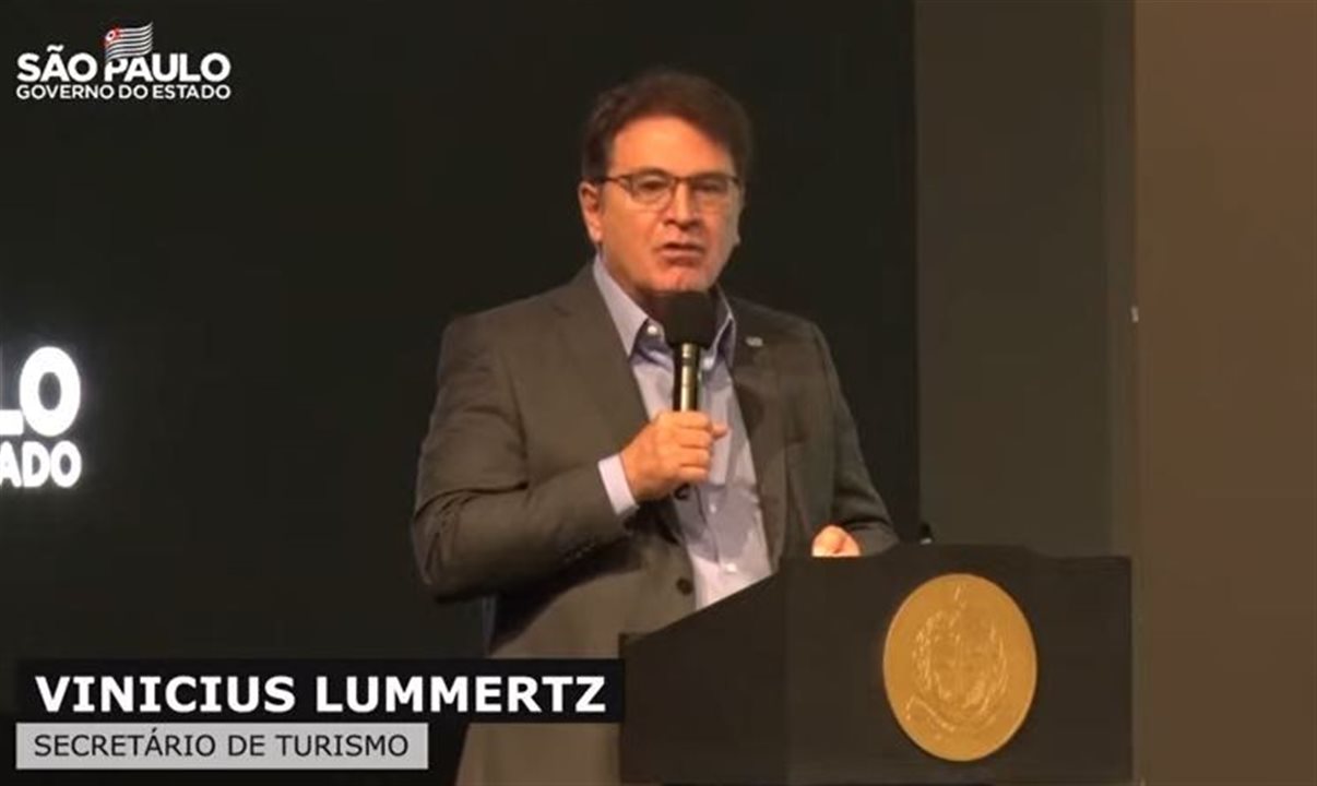 Vinicius Lummertz, secretário de Turismo de São Paulo