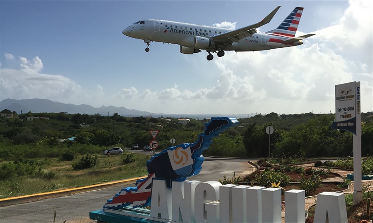 Anguilla começou a receber este mês os primeiros voos comerciais vindos de Miami, nos Estados Unidos