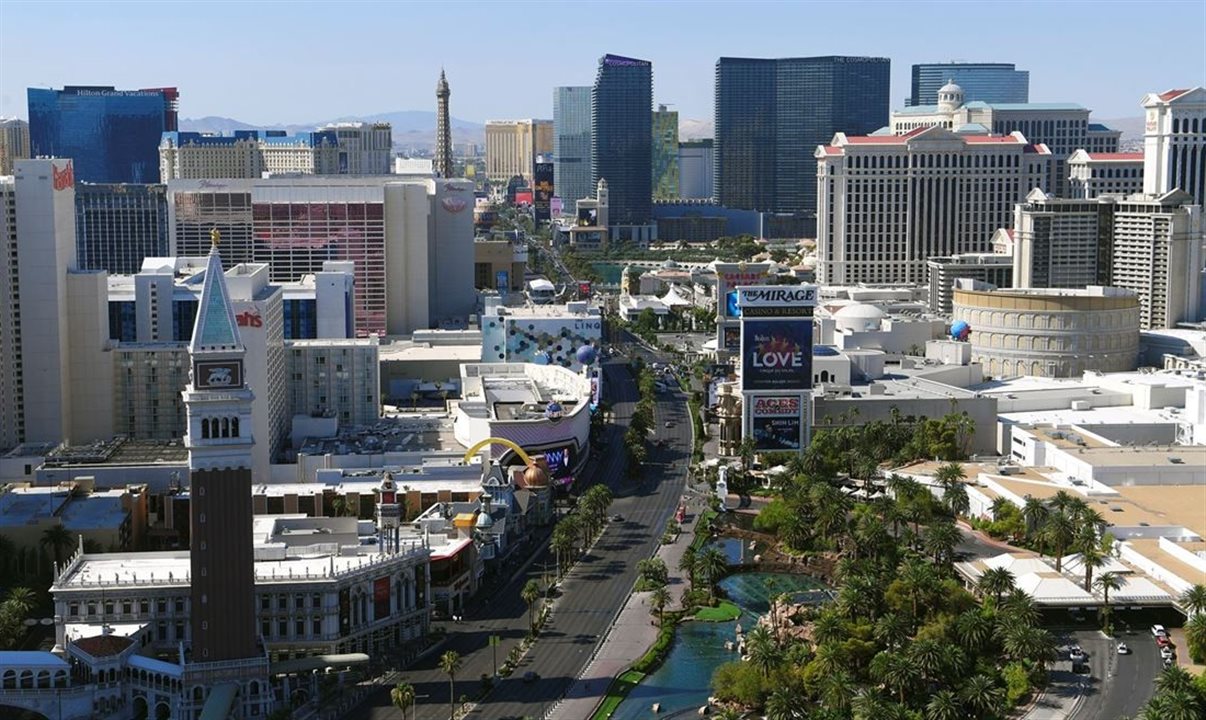 Las Vegas recebeu mais de 32 milhões de visitantes em 2021