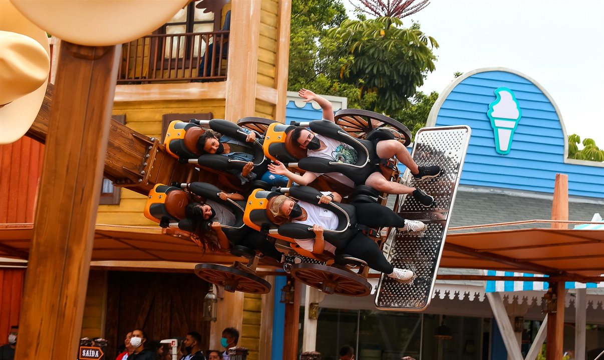 Beto Carrero World terá novo brinquedo radical neste verão e