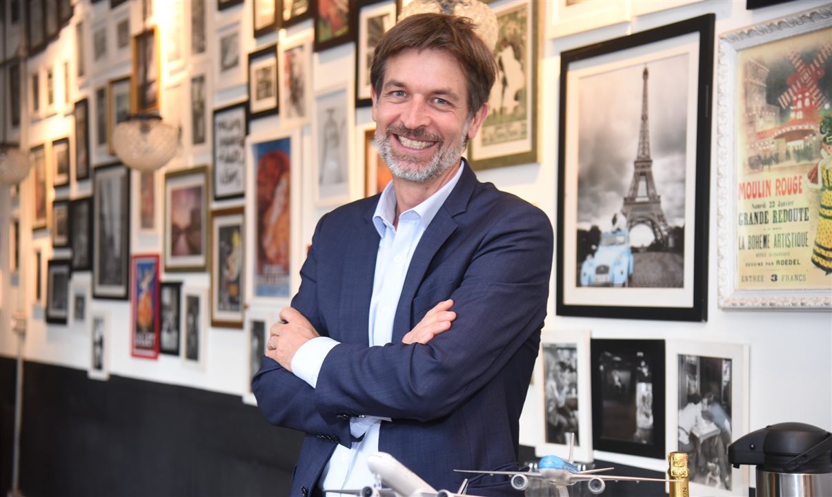 Manuel Flahault, diretor-geral do Grupo Air France-KLM na América do Sul 