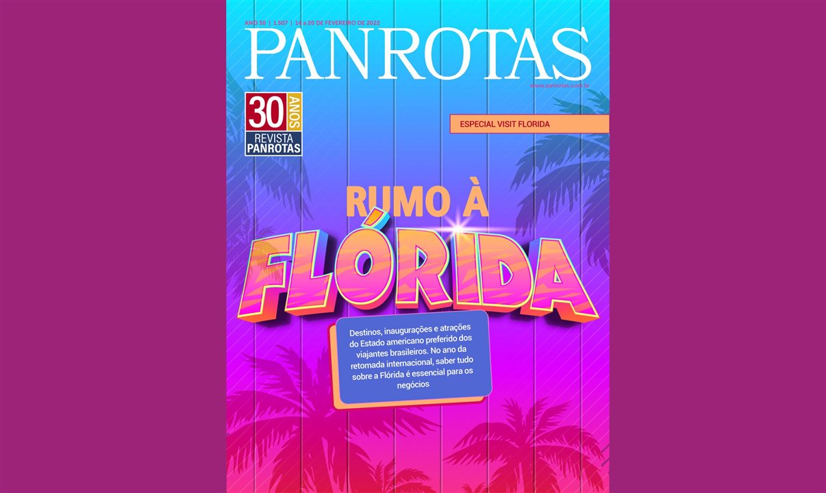 Confira todas as novidades da Flórida na Revista PANROTAS