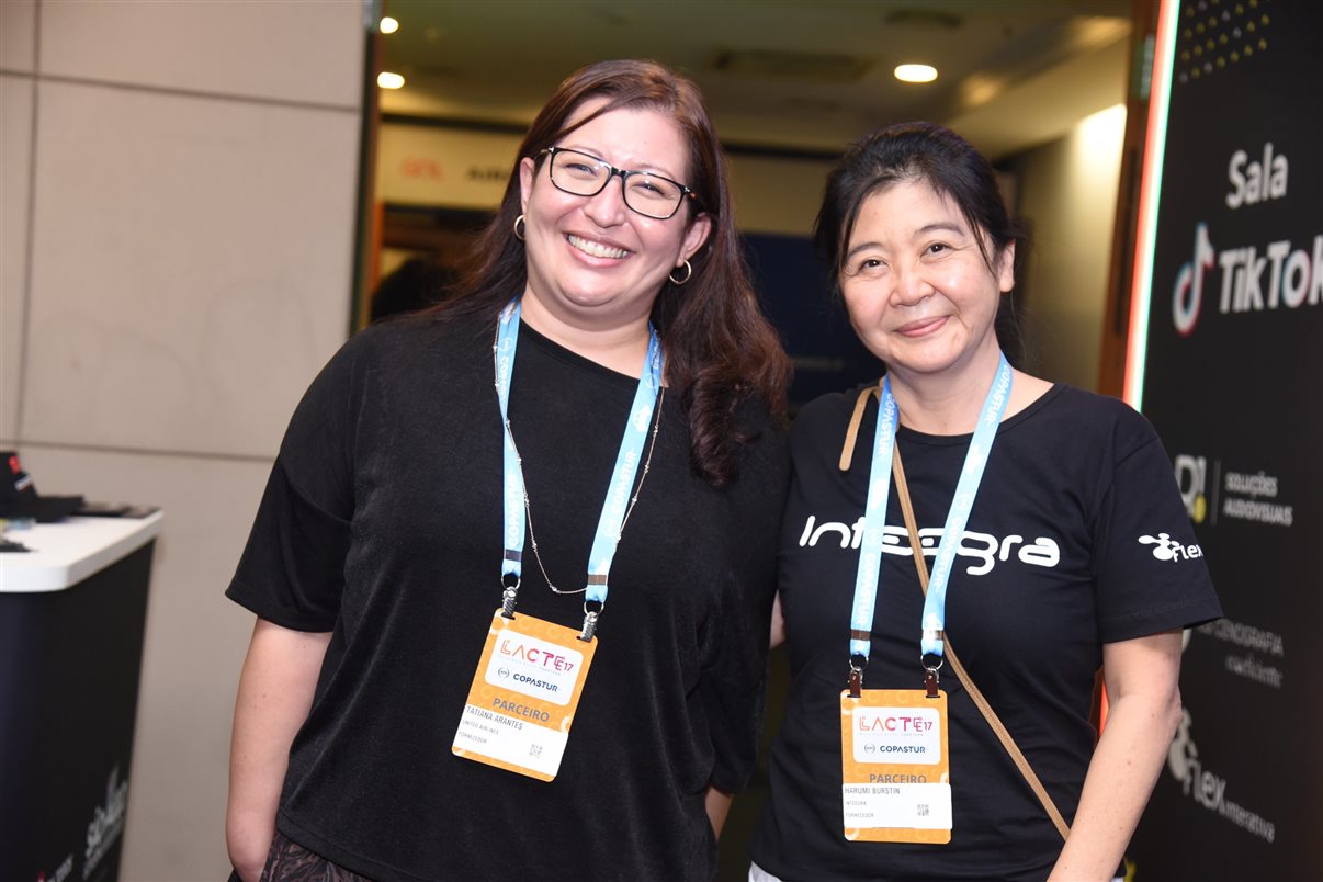 Tatiana Arantes, da United Airlines, Harumi Burstin, da Inteegra