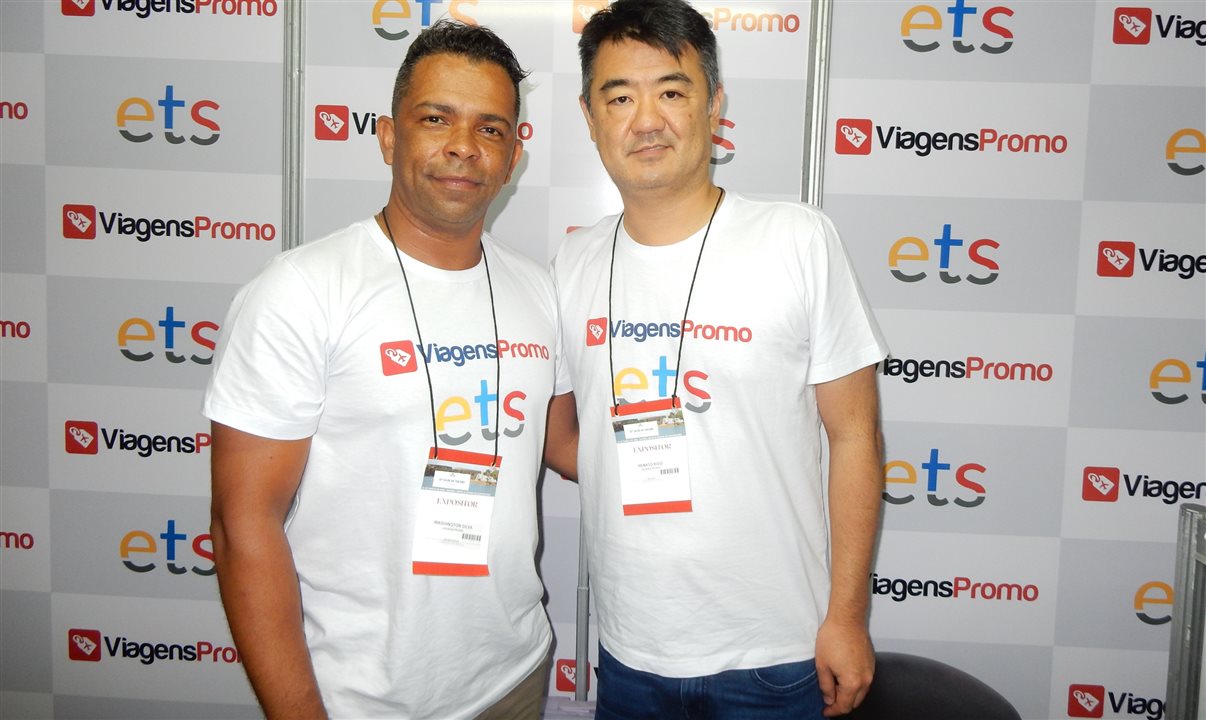 Washington Silva e Renato Kido, da ViagensPromo