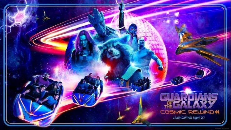 Guardiões da Galáxia: Cosmic Rewind será inaugurada no Walt Disney World Resort