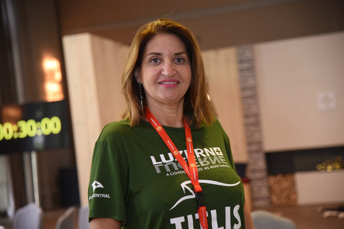Vanda Catão, gerente regional de Lucerna e Titlis para América Latina