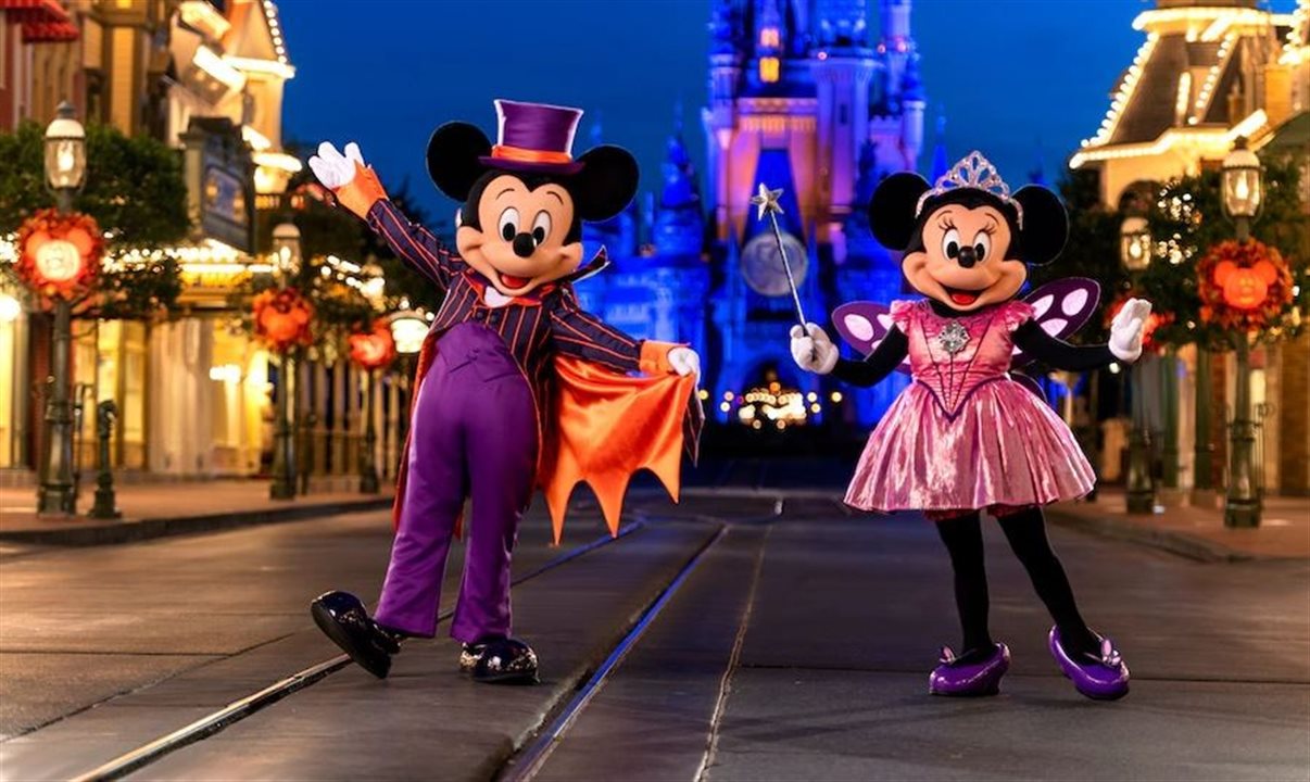 Mickey’s Not So Scary Halloween Party é realizada em noites selecionadas entre agosto e outubro