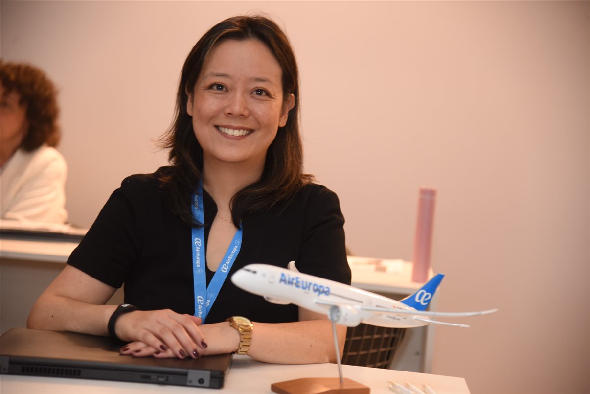 Claudia Shishido, gerente comercial da Air Europa no Brasil