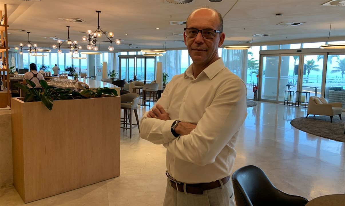 Márcio Delgado, novo contratado do Hotel Nacional