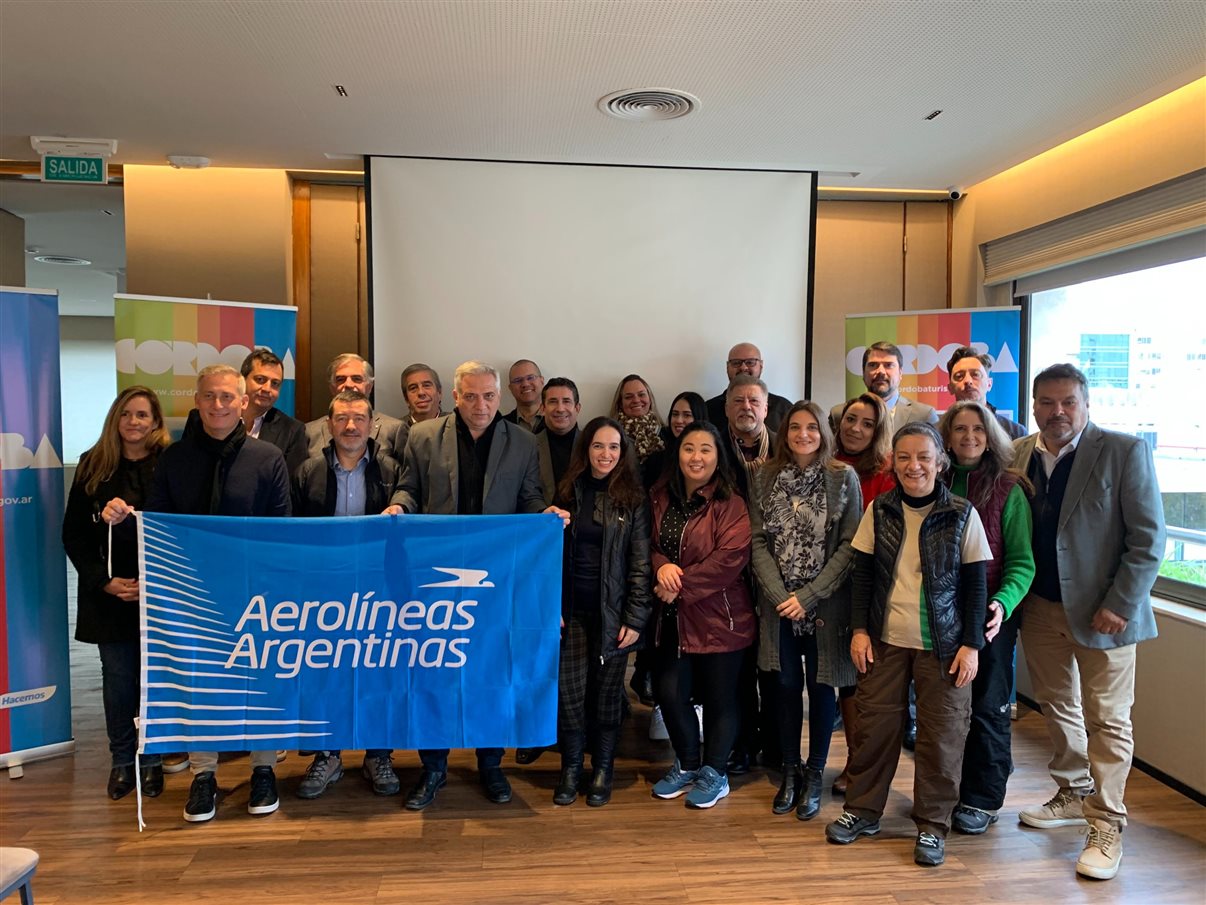 O famtur organizado pela Aerolíneas Argentinas entrou na segunda fase, agora em Córdoba