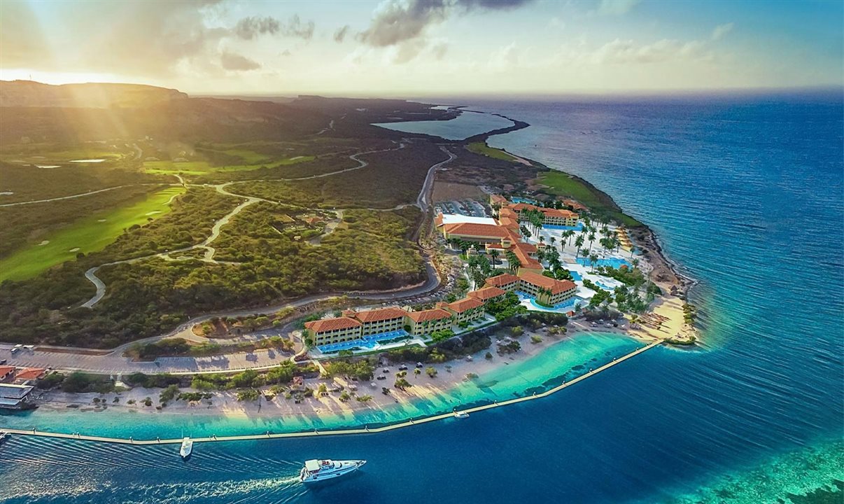 O resort de Curaçao é a 16ª propriedade do portfólio Sandals Resorts