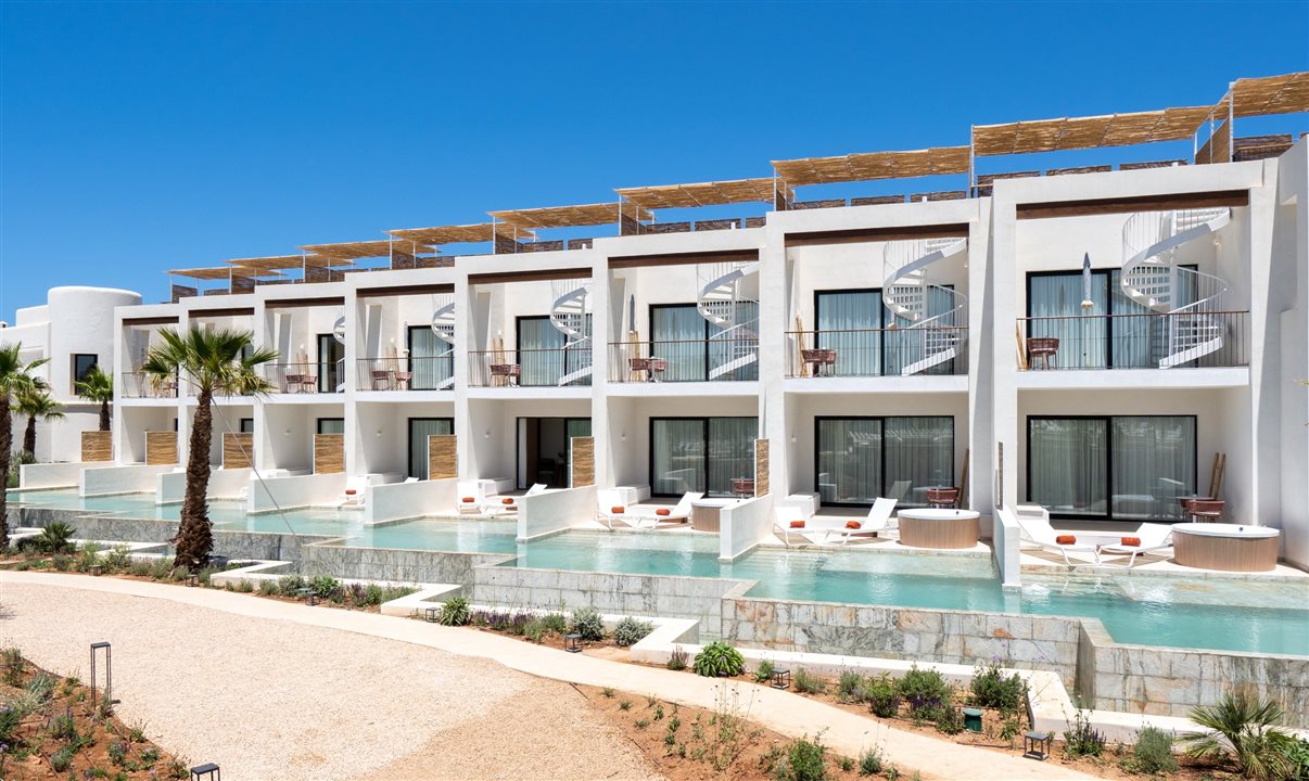 O TRS Ibiza Hotel é resultado de uma parceria entre Palladium Hotel Group e o grupo de investimentos Azora