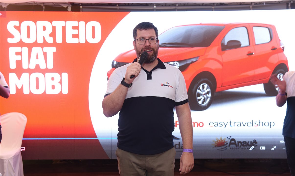 Renato Alves, um dos diretores da ViagensPromo, anunciou o lançamento da campanha de vendas