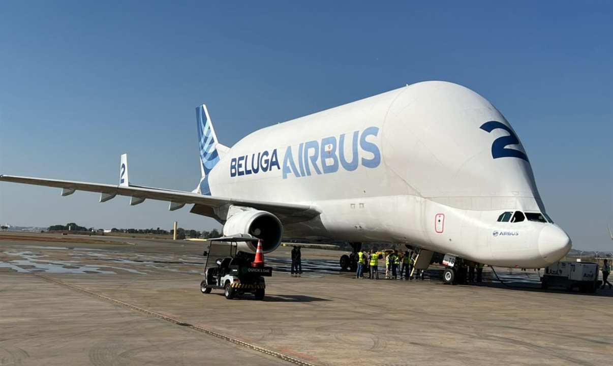 Esta é a primeira vez que a aeronave visita a América Latina