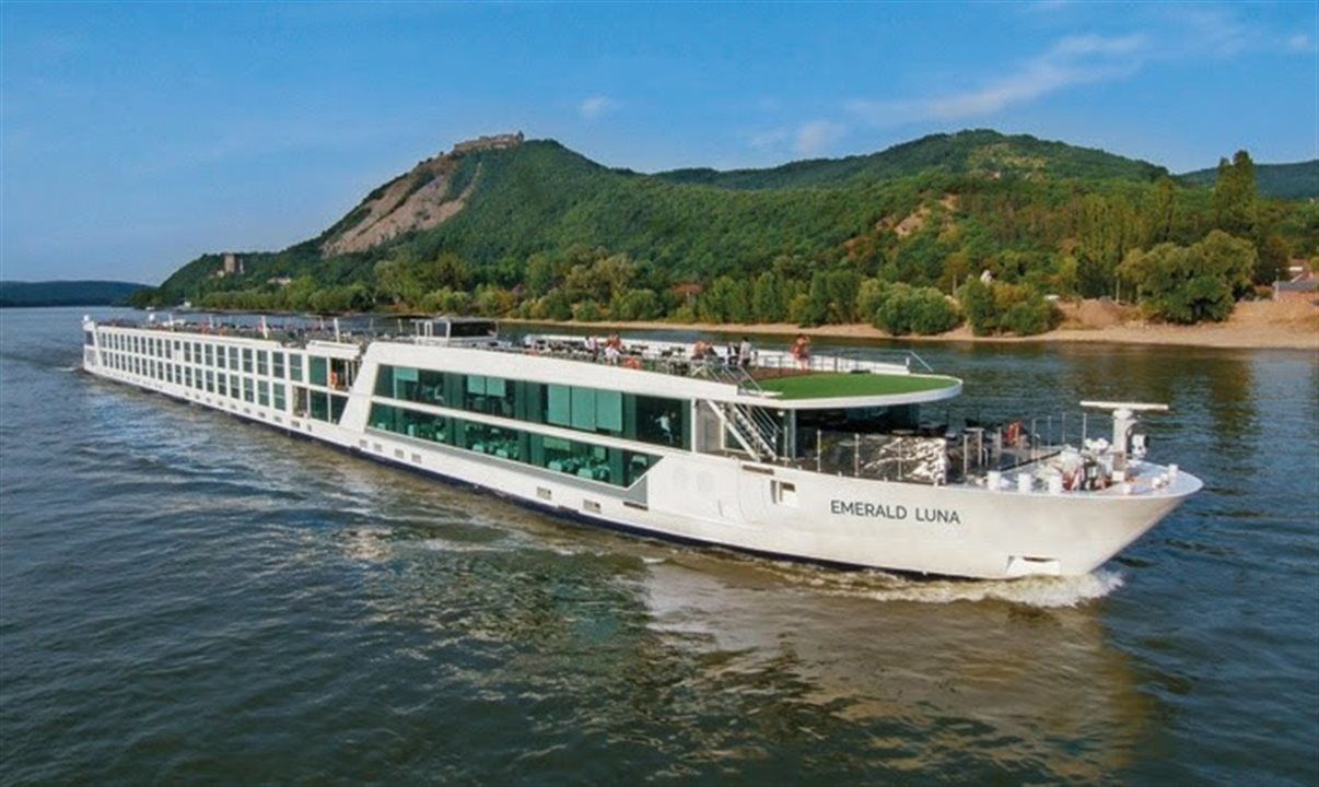 Emerald Luna navegará pela Europa, nos rios Reno, Meno e Danúbio