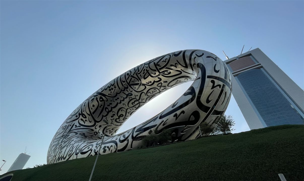 Inaugurado este ano, o Museu do Futuro já se tornou uma das atrações imperdíveis em Dubai