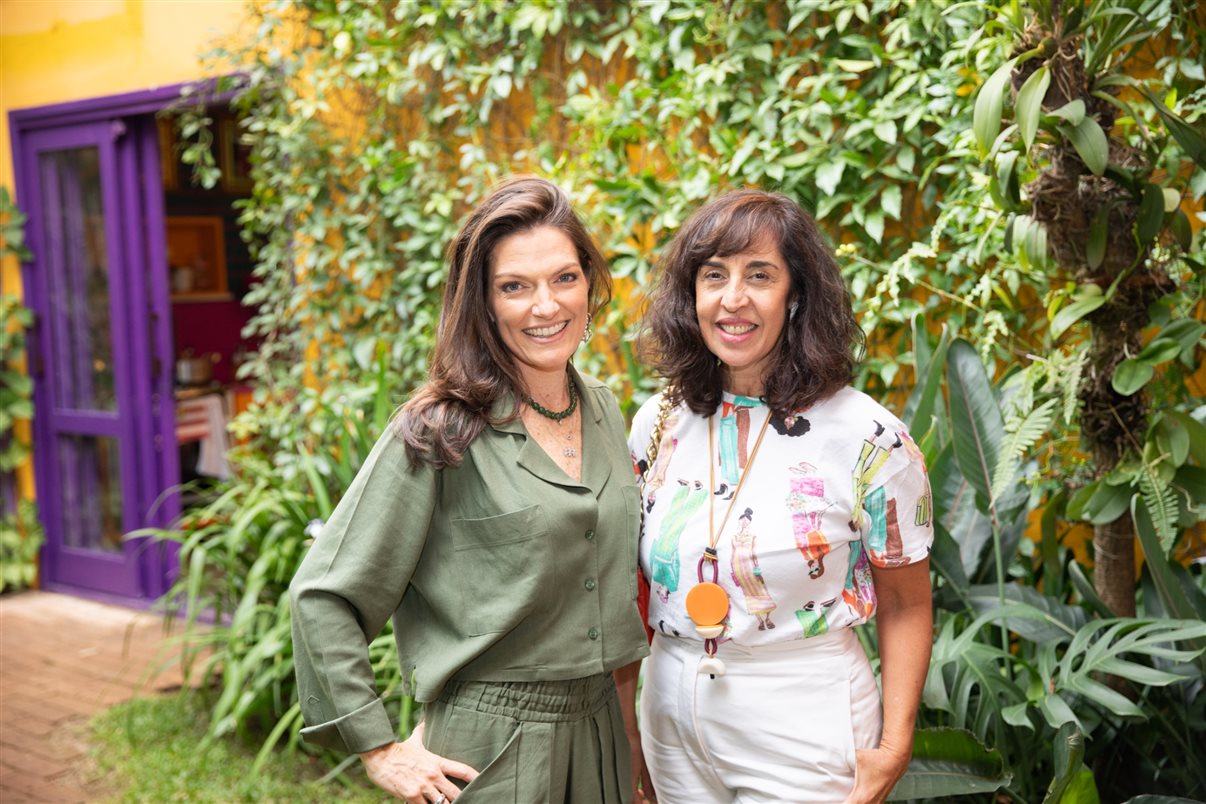 Tina Lyra, da TL Portfólio, e Sylvia Silva, da Embark & Beyond Brasil