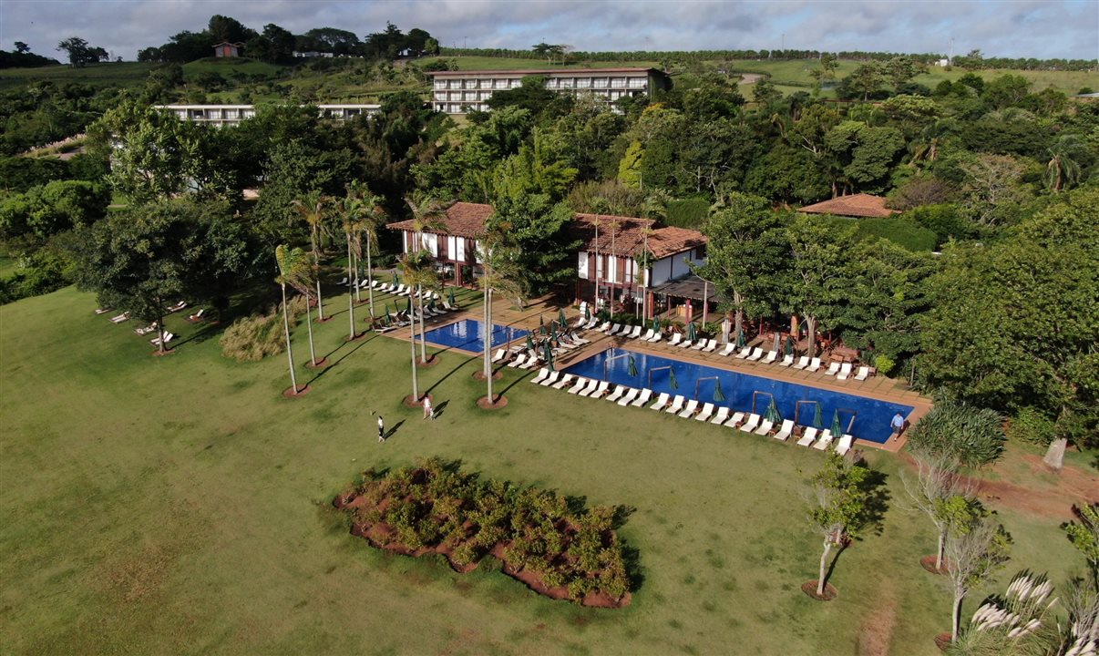 O Clara Ibiúna Resort fica localizado no interior de São Paulo e que faz parte do Grupo Clara Resorts
