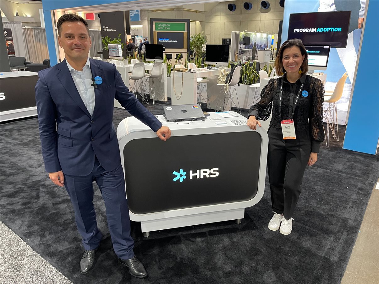 Martin Bierman e Aline Bueno, da HRS