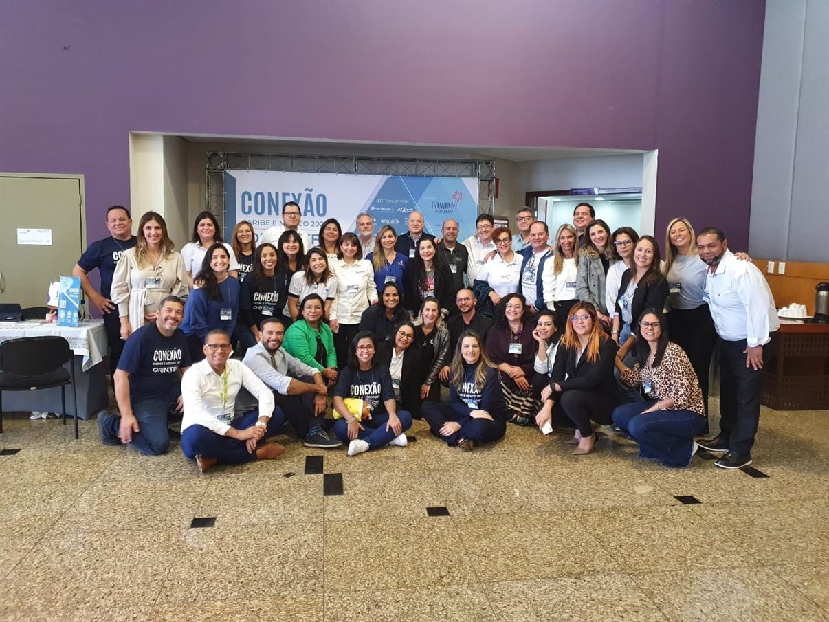 Equipe Orinter com os fornecedores em Belo Horizonte para o Conexão Caribe & México 2022