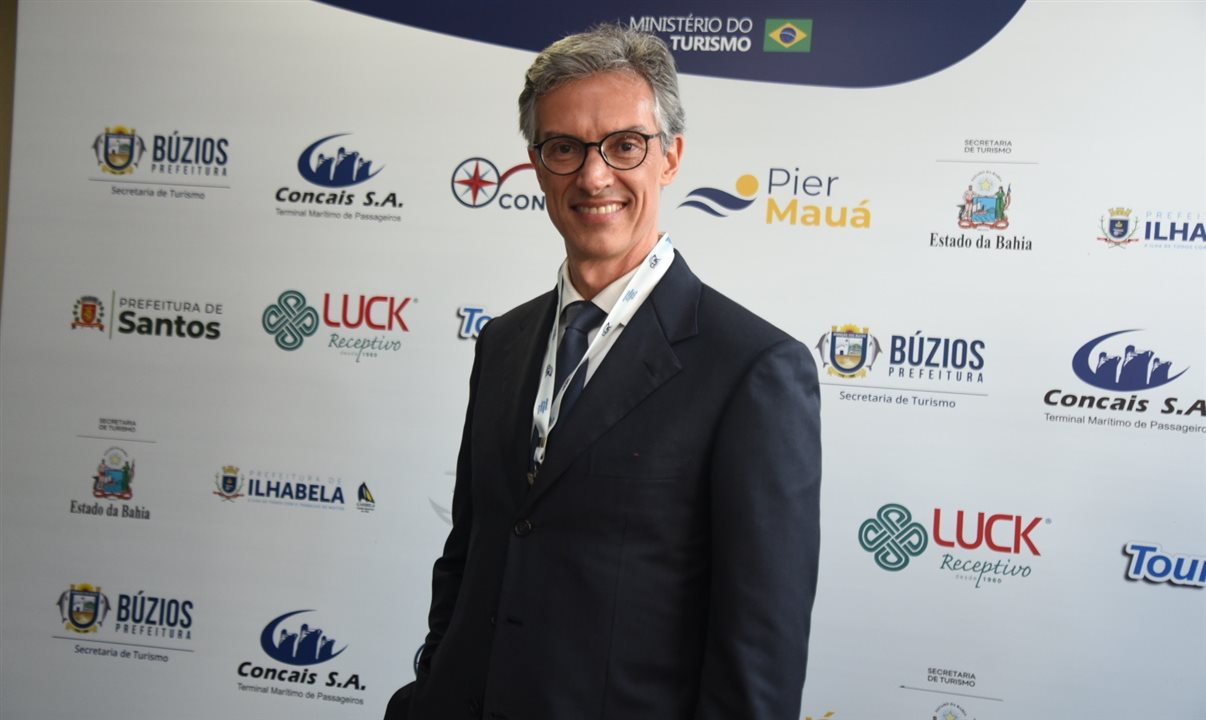 Marco Ferraz é também presidente da Clia Brasil