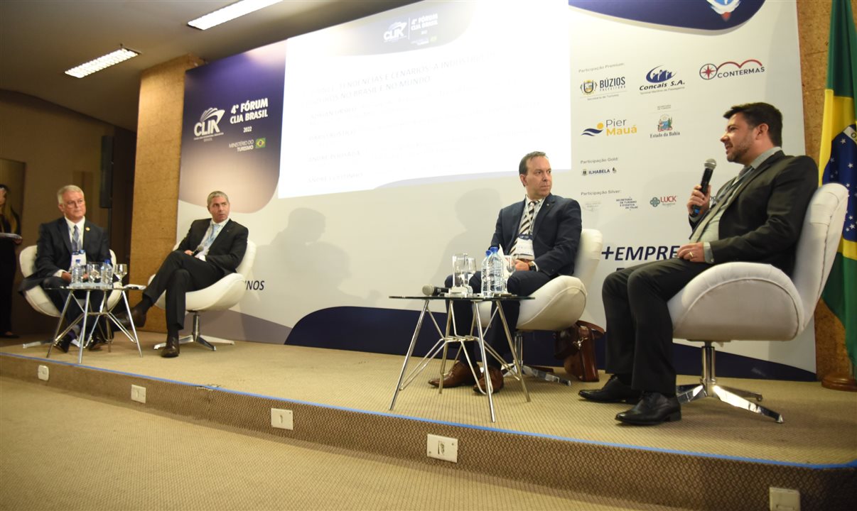 Executivos de armadoras analisaram o contexto do Brasil para investimentos 