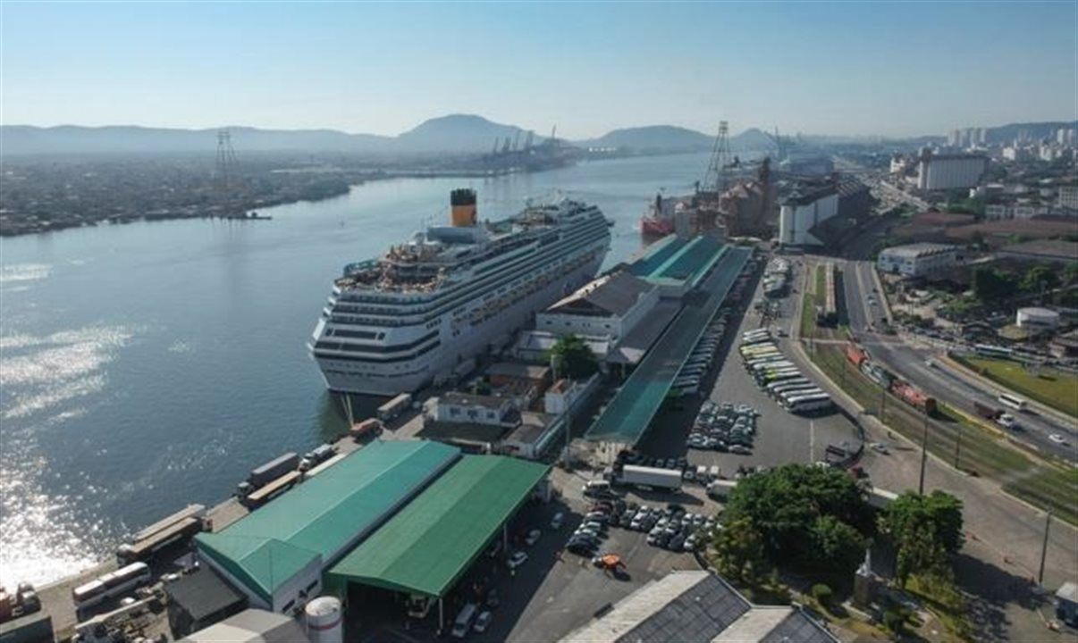 Terminal de Cruzeiros de Concais atende por 60% dos embarques realizados no Brasil
