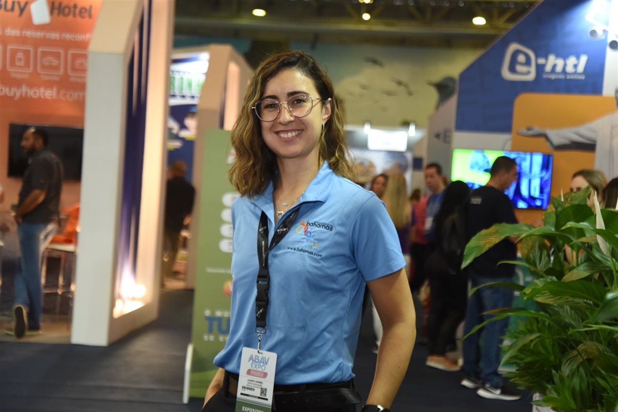 Juanita Ariza, vice-presidente da TM Americas, na Abav Expo 2022