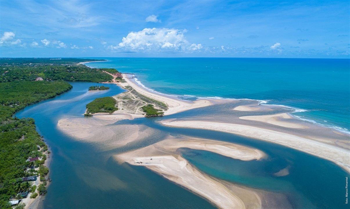 Praia de Gramame, na Paraíba 