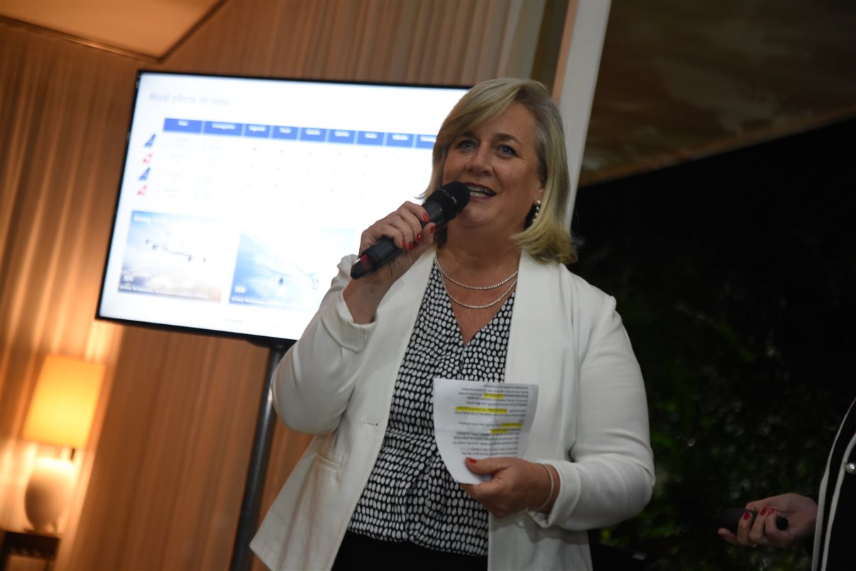 Annette Taeuber, diretora de Vendas da Lufthansa Brasil