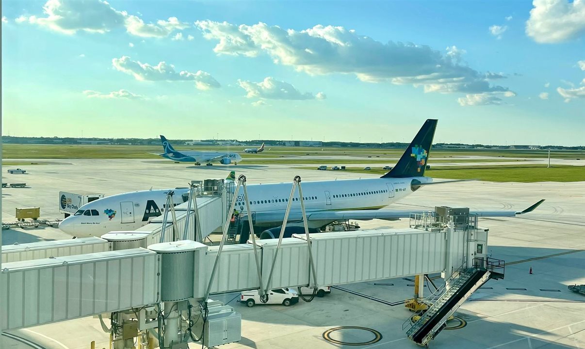 Aérea já realiza embarques e desembarques no novo terminal C do Orlando International Airport