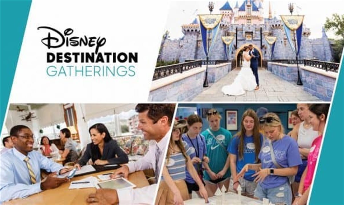A Disney Destination Gatherings engloba serviços para diferentes públicos