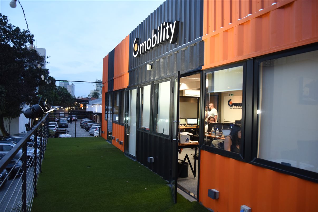 A equipe da Mobility agora fica em um dos escritórios do Co.W. Coworking Space, na zona sul da capital paulista