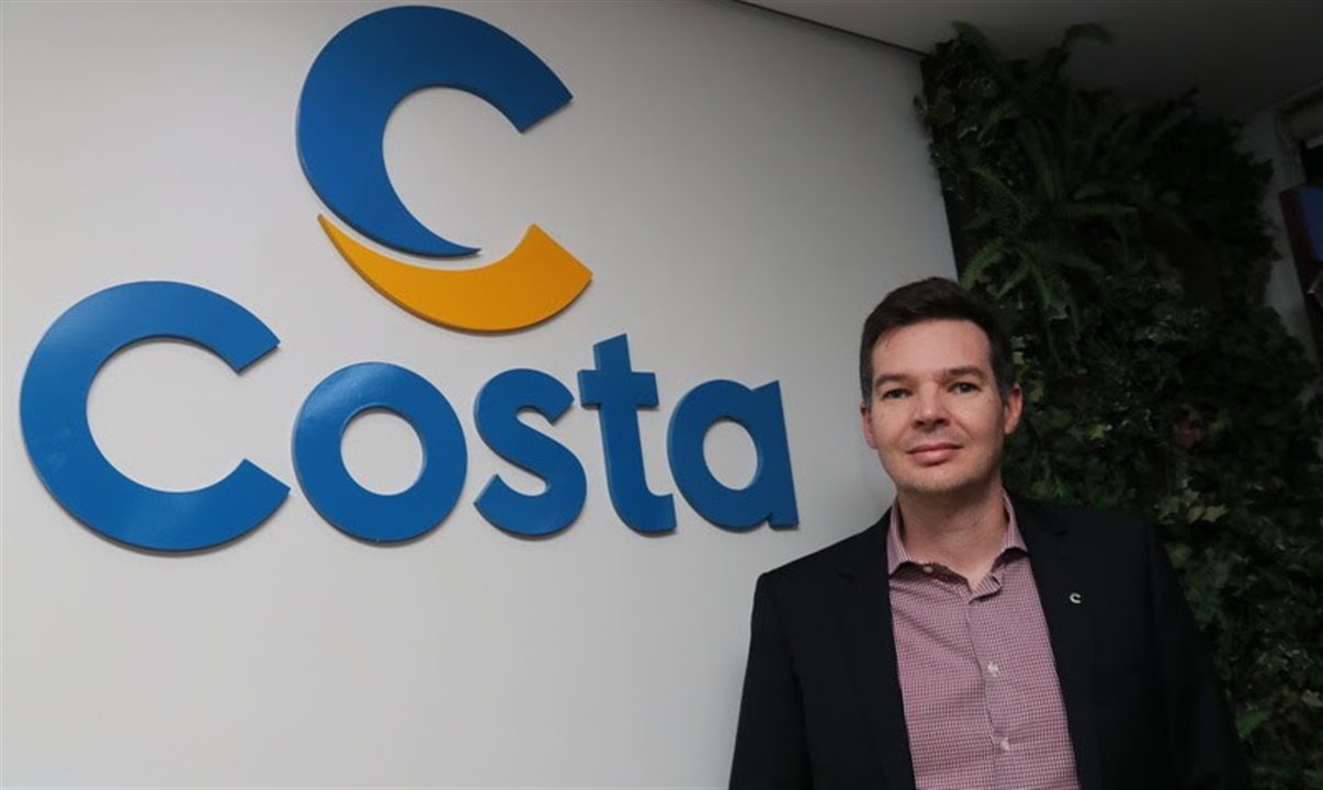 Carlos Coscione, gerente de Planejamento Estratégico e Transporte da Costa Cruzeiros para América do Sul