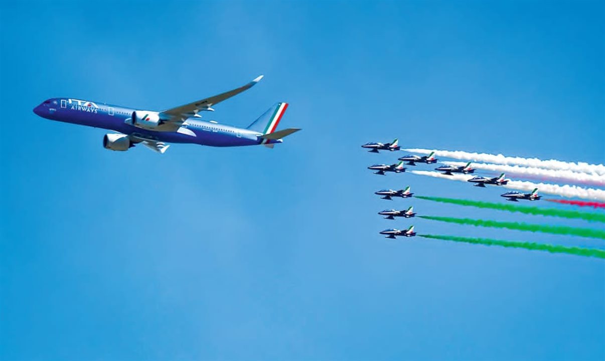 A ITA Airways começou com 52 aeronaves e agora conta com frota composta por 69 aeronaves