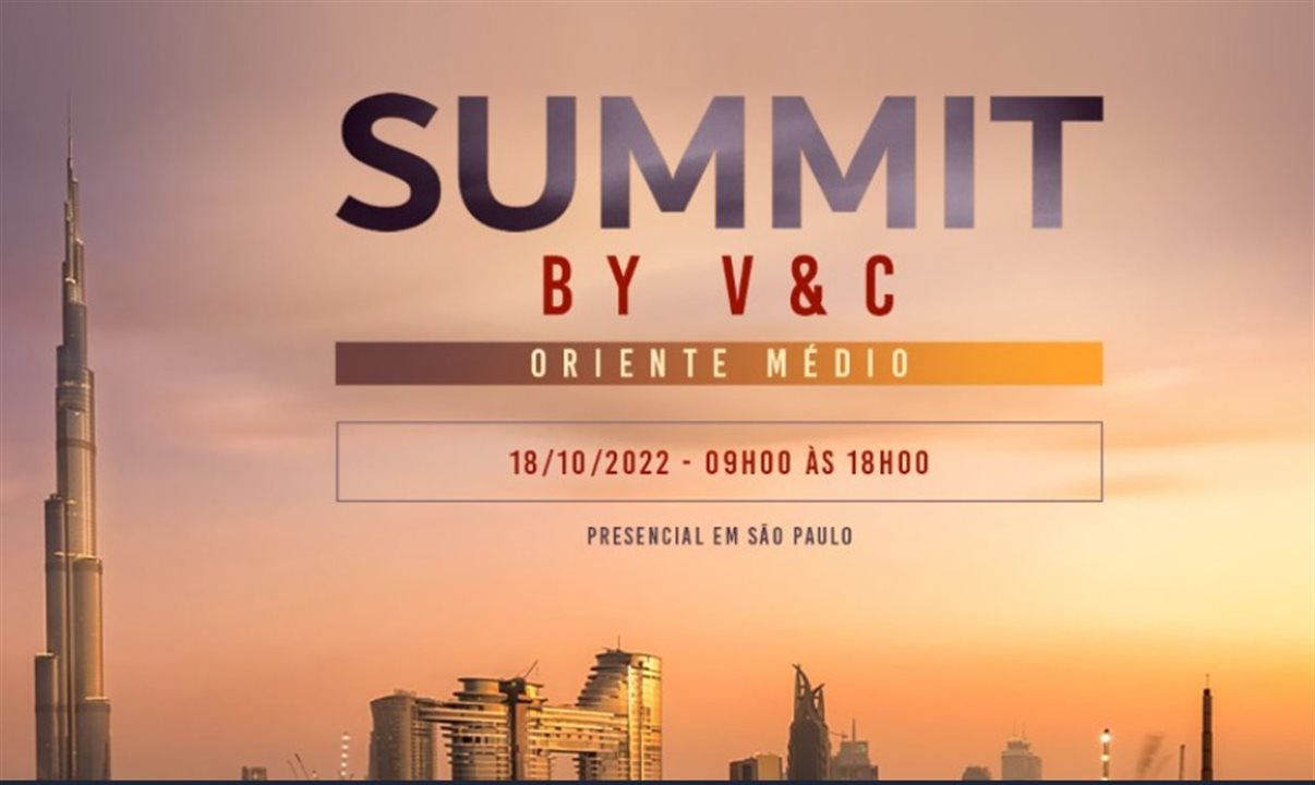  Summit by Viagens & Cia, focado em Oriente Médio, acontece nesta terça (18)