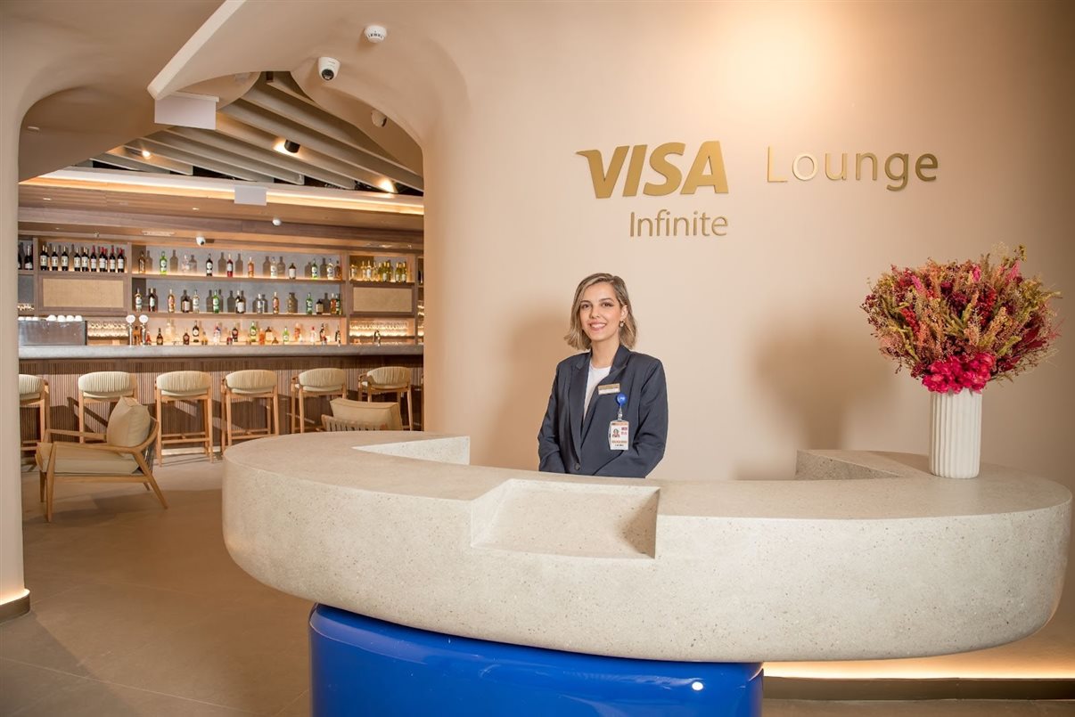 O Visa Infinite Lounge, no GRU Airport, passa a funcionar 24 horas por dia a partir de 10 de julho