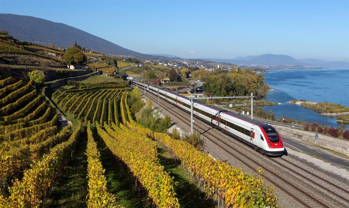 O Air+Rail inclui bilhetes aéreo e ferroviário numa só reserva feita com a Delta; na Suíça, programa cobre sete cidades a partir do Aeroporto de Zurique/Genebra 