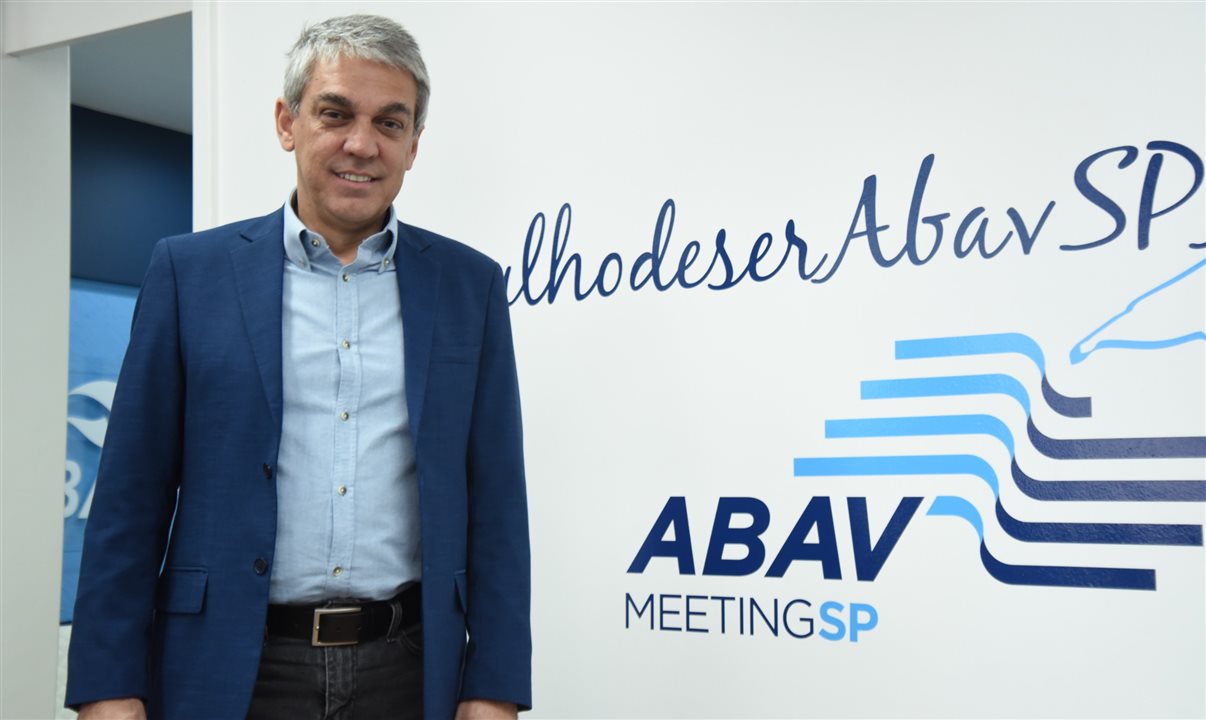 O presidente da Abav-SP | Aviesp, Fernando Santos