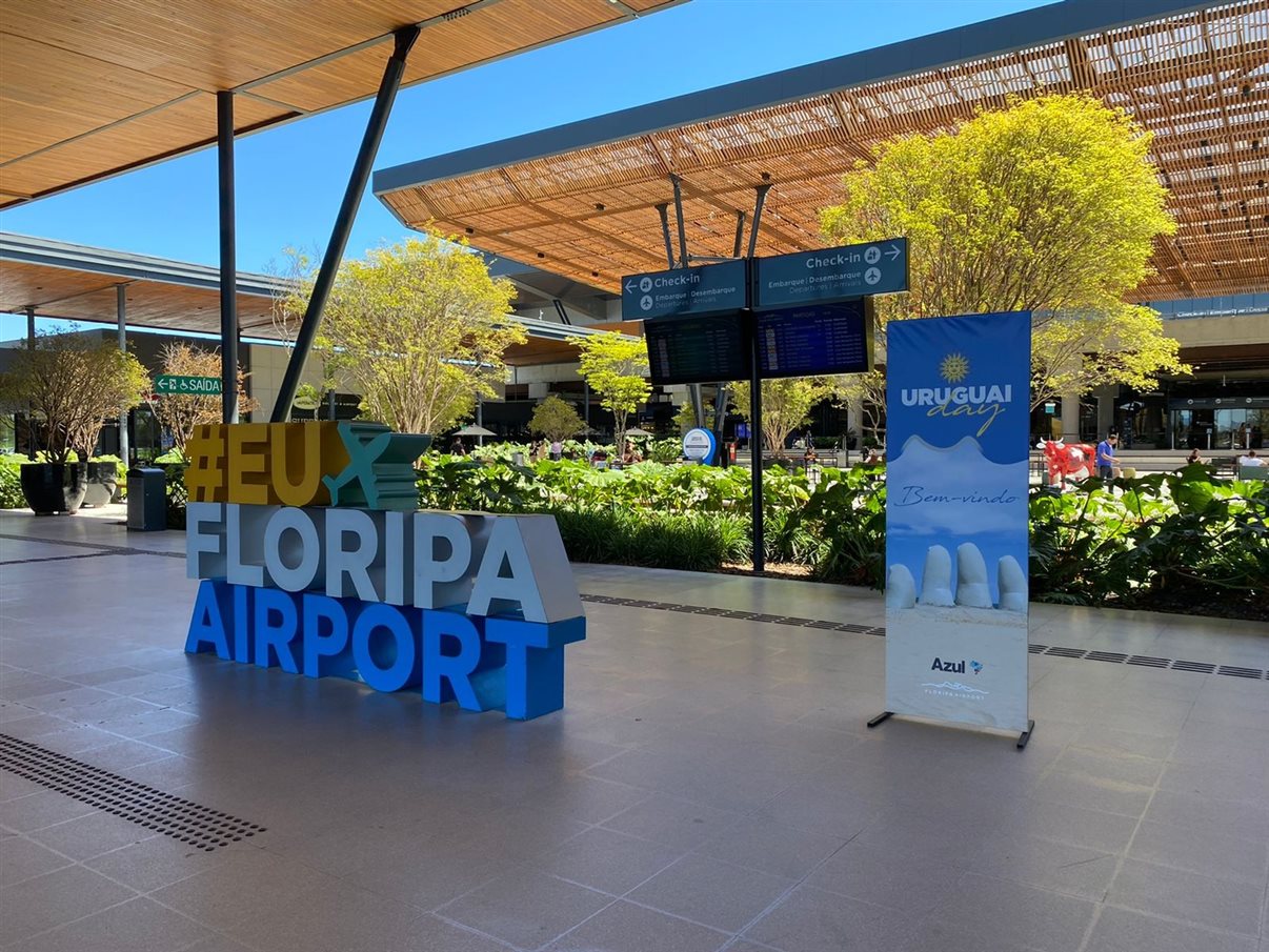 O Floripa Airport ficou carca de 20 horas com operações interrompidas